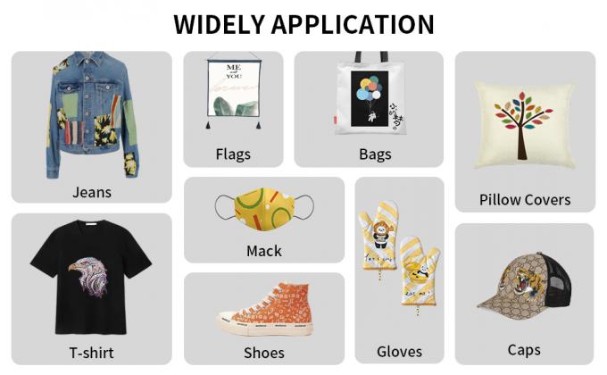 A4 / A3 डीटीएफ प्रिंटर फिल्म कोल्ड छील 75U मोटाई पीईटी रिलीज फिल्म गैर चिपकने वाला 4