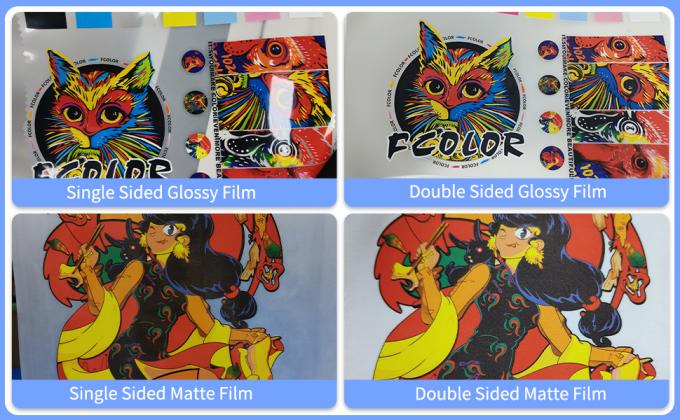 60 सेमी डिजिटल प्रिंटिंग डीटीएफ हीट ट्रांसफर पीईटी फिल्म डीटीएफ प्रिंटर फिल्म पुरुष कैनवास जूते टी-शर्ट प्रिंटिंग डीटीएफ पेपर पीईटी फिल्म 2