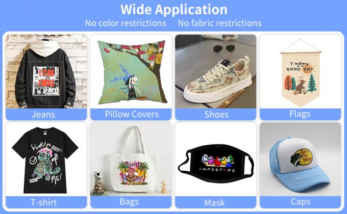 60 सेमी डिजिटल प्रिंटिंग डीटीएफ हीट ट्रांसफर पीईटी फिल्म डीटीएफ प्रिंटर फिल्म पुरुष कैनवास जूते टी-शर्ट प्रिंटिंग डीटीएफ पेपर पीईटी फिल्म 3