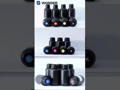 1L क्षमता सिलिकॉन पीवीसी के लिए लचीला एलईडी-यूवी स्याही और Epson प्रिंटर के लिए चमड़े के यूवी स्याही