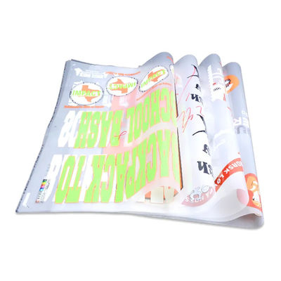 पीईटी हीट ट्रांसफर फिल्म For L1800 805 1390 XP600 3200 4720 DX5 75mic 60cm*100m कपड़ों के लिए सफेद स्याही मुद्रण फिल्म