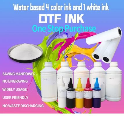 1000ML डीटीएफ स्याही इंकजेट सफेद स्याही Epson L800 1390 A3 A4 फिल्म प्रिंटर स्थानांतरण मशीन के लिए