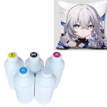 डीटीएफ स्याही सफेद1000ml पानी आधारित डीटीएफ टिंट पिगमेंट स्याही Epson XP600 L1800 के लिए