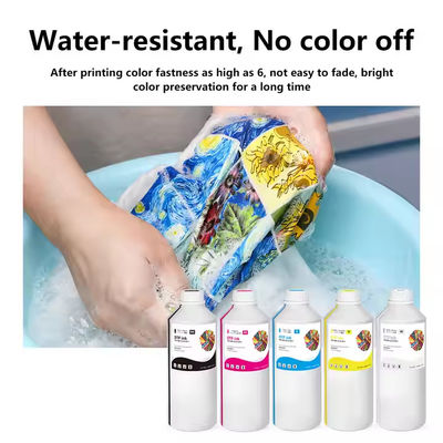 Epson I3200 के लिए सफेद कपड़ा वर्णक डीटीएफ हस्तांतरण स्याही 1000ml