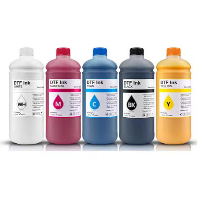 500ml 1000ml Cmy Bk W Dtf स्याही Epson प्रिंटरों के लिए Winnerjet