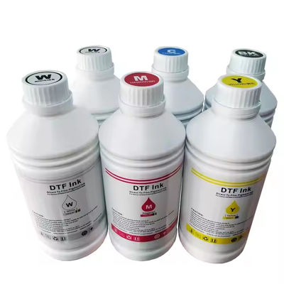 Epson I3200 के लिए सफेद कपड़ा वर्णक डीटीएफ हस्तांतरण स्याही 1000ml
