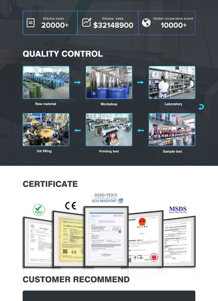 चीन DONGGUAN EASY PRINTING MATERIAL CO.,LTD प्रमाणपत्र
